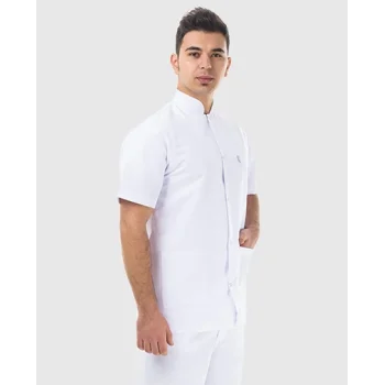 Beyaz Cerrrahi Takım Hakim Yaka Alpaka Kumaş Forma