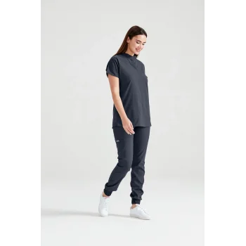 Füme Renk Perla Model Takım Likra Kumaş Tek Renk Forma