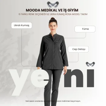 Füme Renk Rosa Model Likralı Kumaş Tek Renk Takım Forma