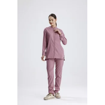 Gül Kurusu Renk Rosa Model Likralı Kumaş Tek Renk Takım Forma