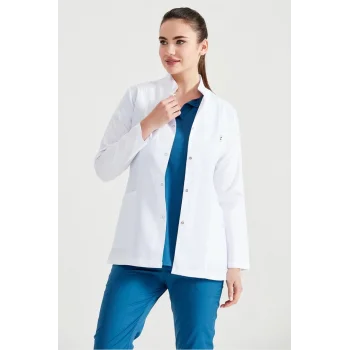 Kadın Hakim Yaka Laboratuvar Önlük