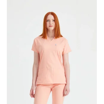 Somon Renk Tek Üst Likra Kumaş Dr Greys Kesim