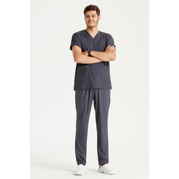 Füme Renk Likra Kumaş Dr Greys Kesim Takım Forma