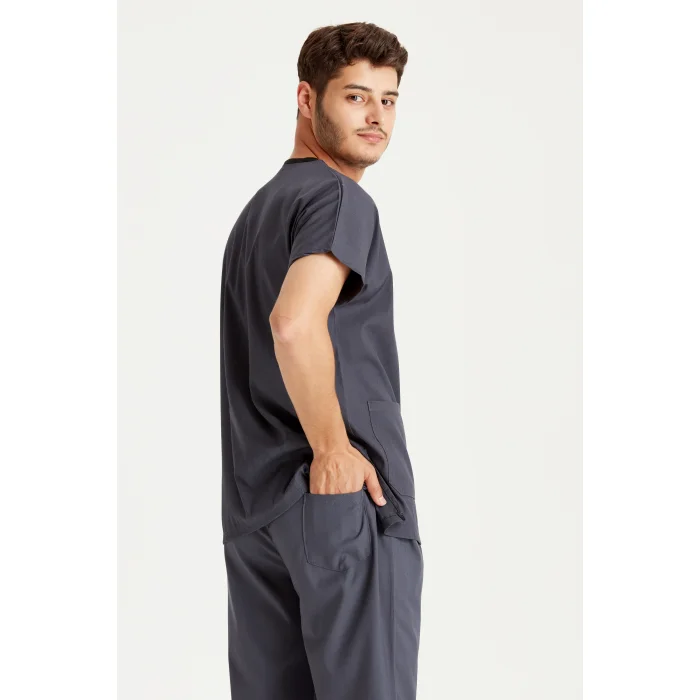 Füme Renk Likra Kumaş Dr Greys Kesim Takım Forma