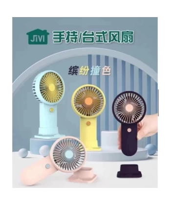 Şarjlı Masa Ve El Fanı Taşınabilir Şarjlı Edilebilir Mini Fan