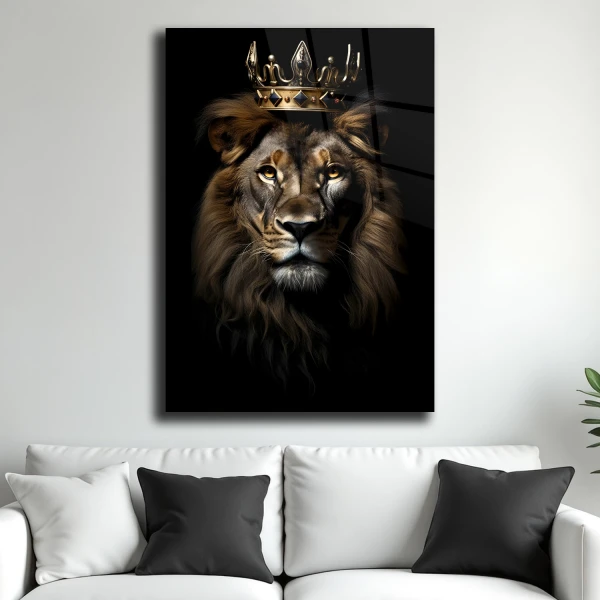 Arslan Kral Cam Tablo