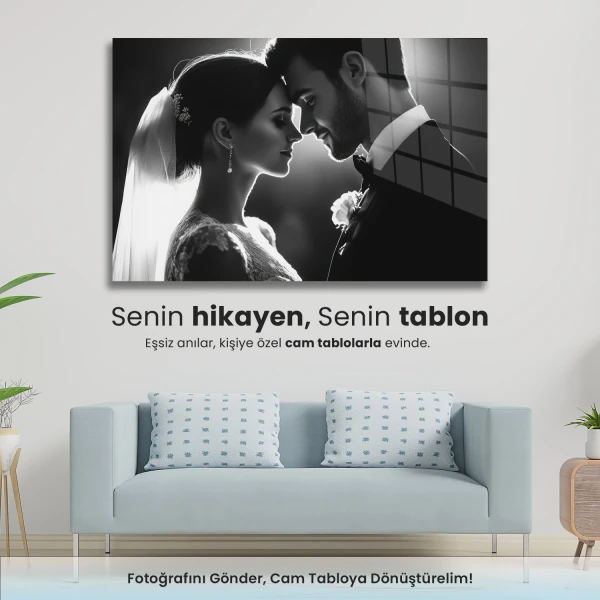Fotoğrafını Gönder – Kişiye Özel Cam Tablo