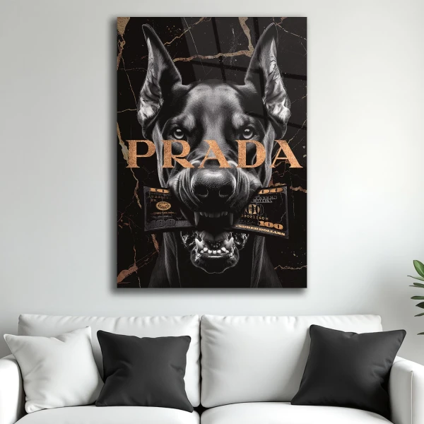 Güç ve İhtişam Cam Tablo