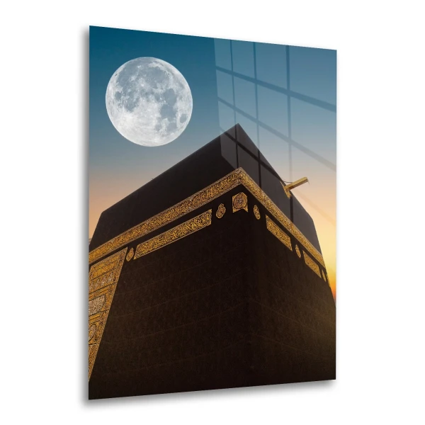 Kabe ve Ay Cam Tablo