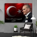 Vatanını En Çok Seven Görevini En İyi Yapandır Cam Tablo