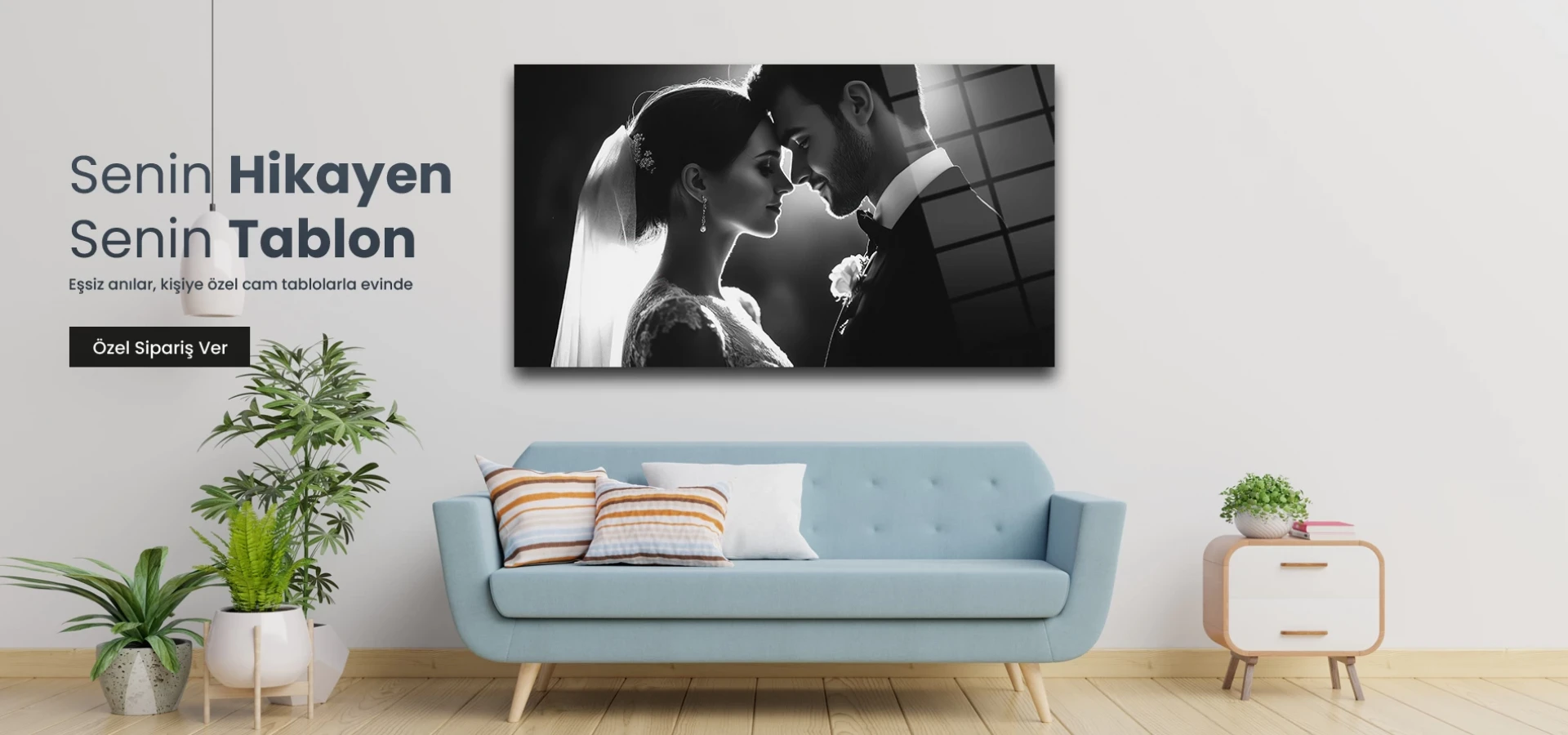 Kişiye özel cam baski