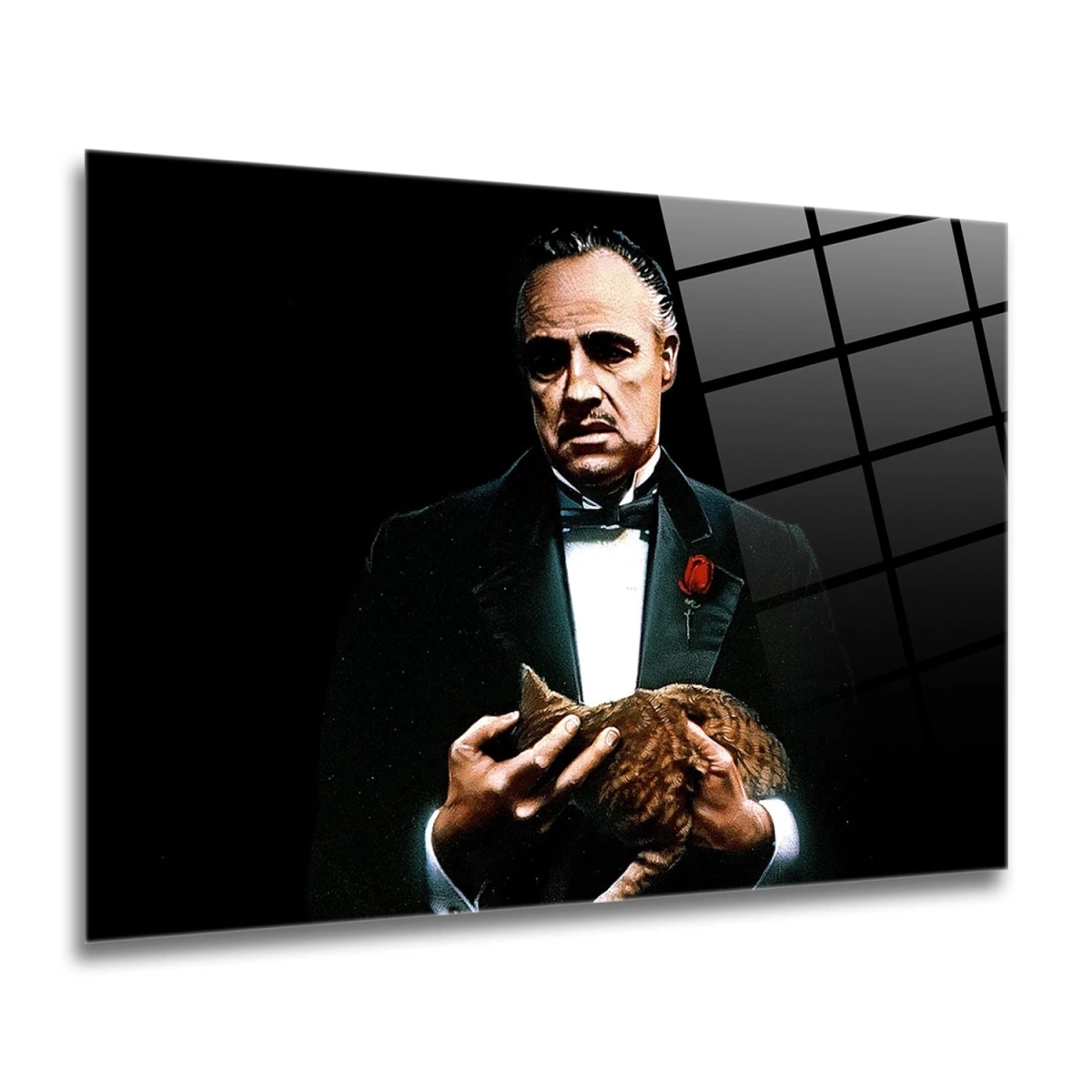 Godfather Vito Corleone Cam Tablo