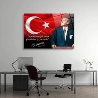 Atatürk Cam Tablo