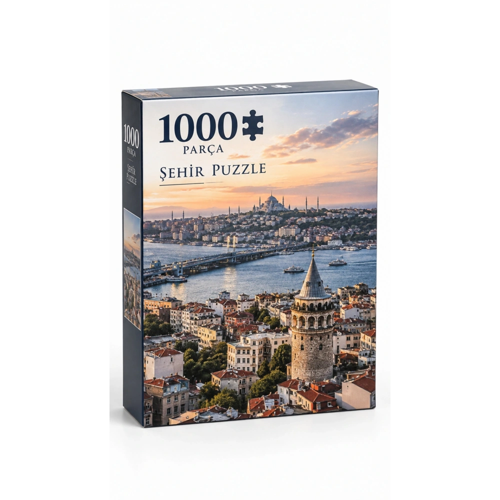 1000 Parça Şehir Puzzle