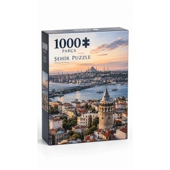 1000 Parça Şehir Puzzle