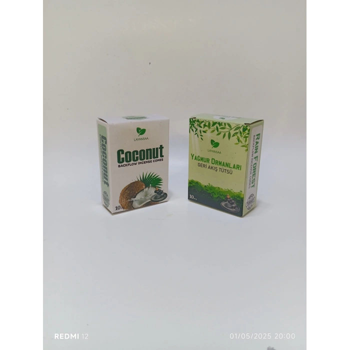 Tedi Sanat Otantik Dağ Geri Akış Şelale Tütsülük