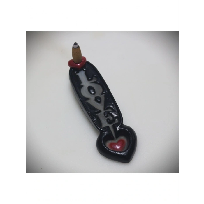 Aşk LOVE geri akış şelale tütsülük buhurdanlık