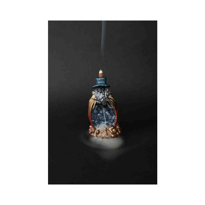 Tedisanat Büyücü Gandalf Geri akış tütsülük buhurdanlık 10 adet tütsü hediyeli