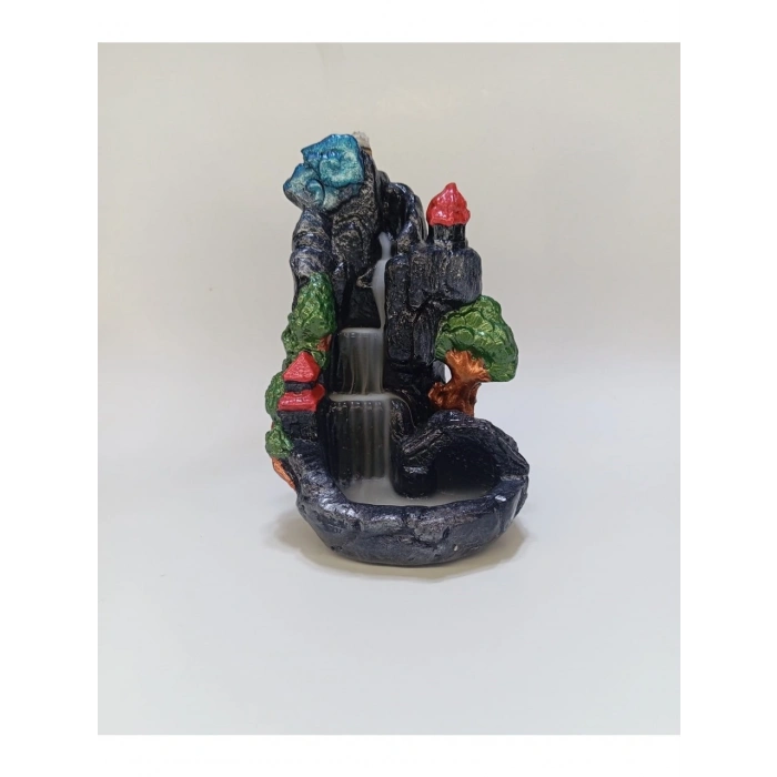 Şatolu Dağ Şelale Geri Akış Tütsülük (10 adet tütsü hediyeli) Buhurdanlık Oda Kokusu