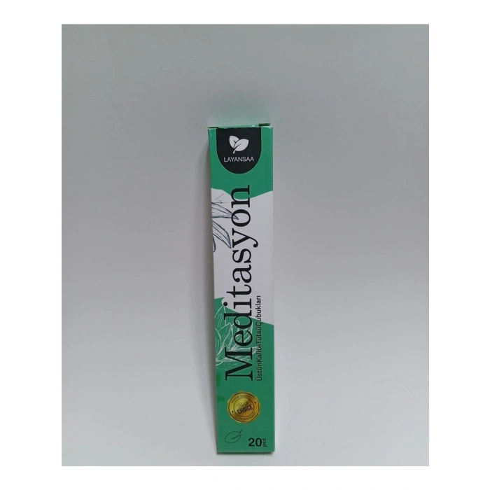 ÇUBUK TÜTSÜ MEDİTASYON 20 ADET (1 PAKET) LAYANSAA