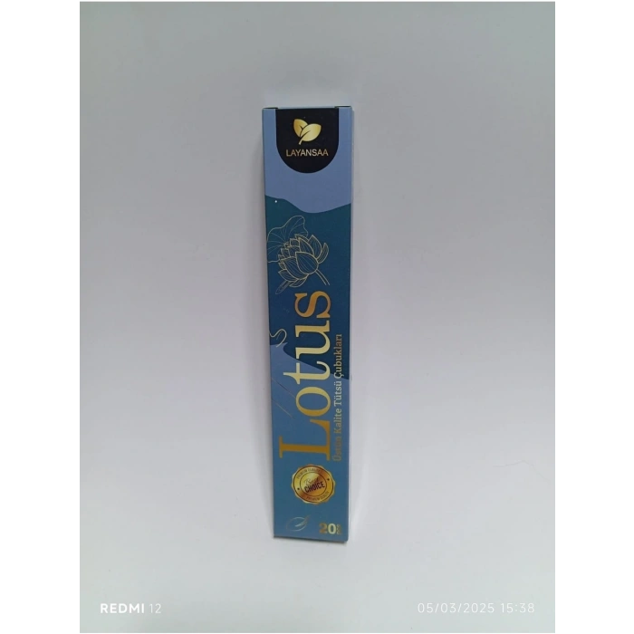 Çubuk Tütsü LOTUS 60 adet (3 paket) LAYANSAA MARKA
