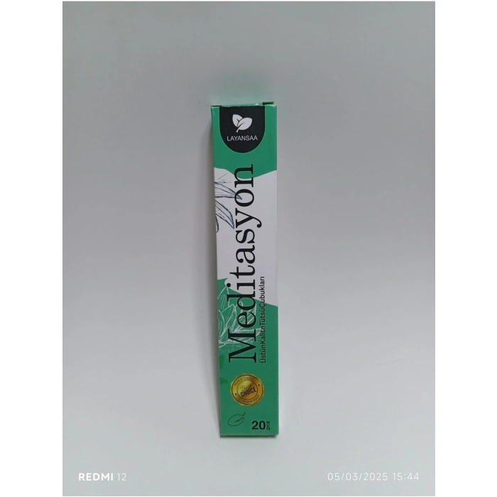 Çubuk Tütsü MEDİTASYON 60adet (3 paket) LAYANSAA