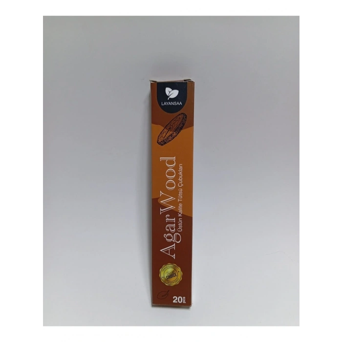 ÇUBUK TÜTSÜ AGAR WOOD 20 ADET (1 PAKET) LAYANSAA