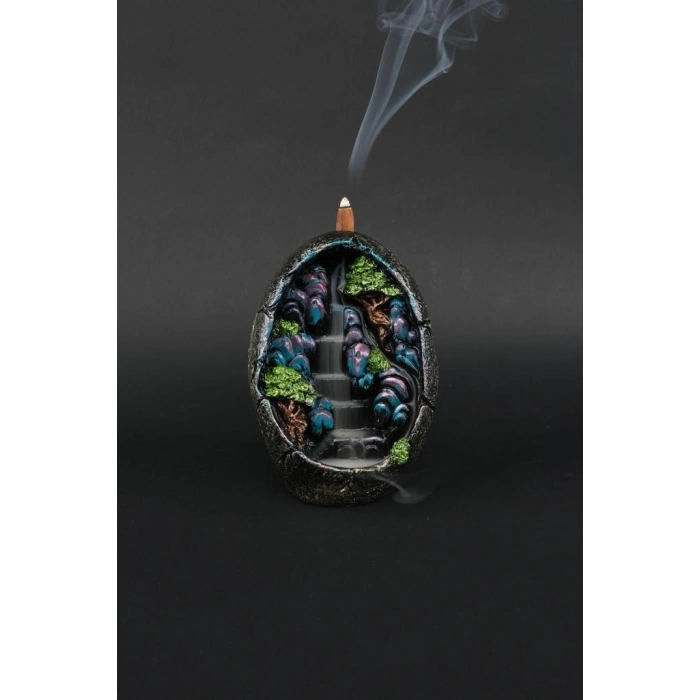 Tedi Dağ Yumurta Geri Akış Tütsülük ( 10 ADET TÜTSÜ HEDİYELİ ) Buhurdanlık