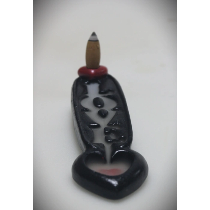 Tedi Sanat Aşk Love Geri Akış Şelale Tütsülük Buhurdanlık