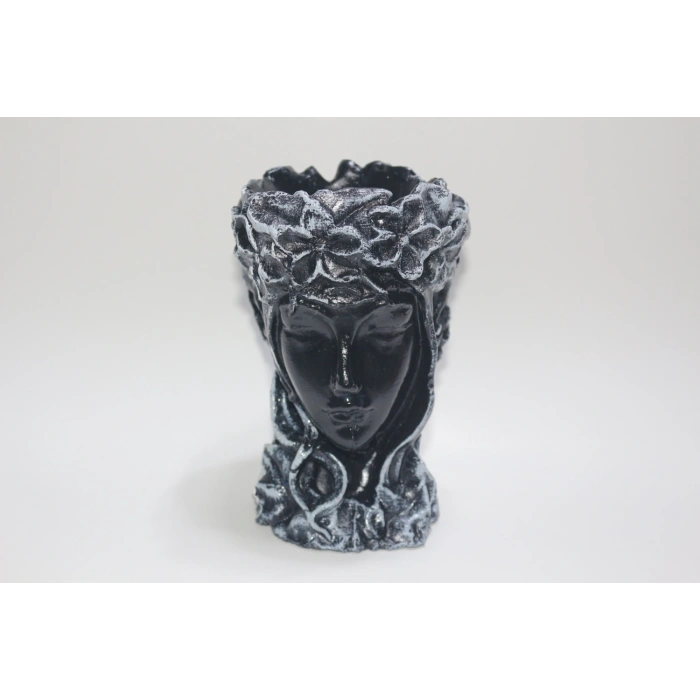 Tedi Sanat Hovartia Kraliçe Büst Saksı