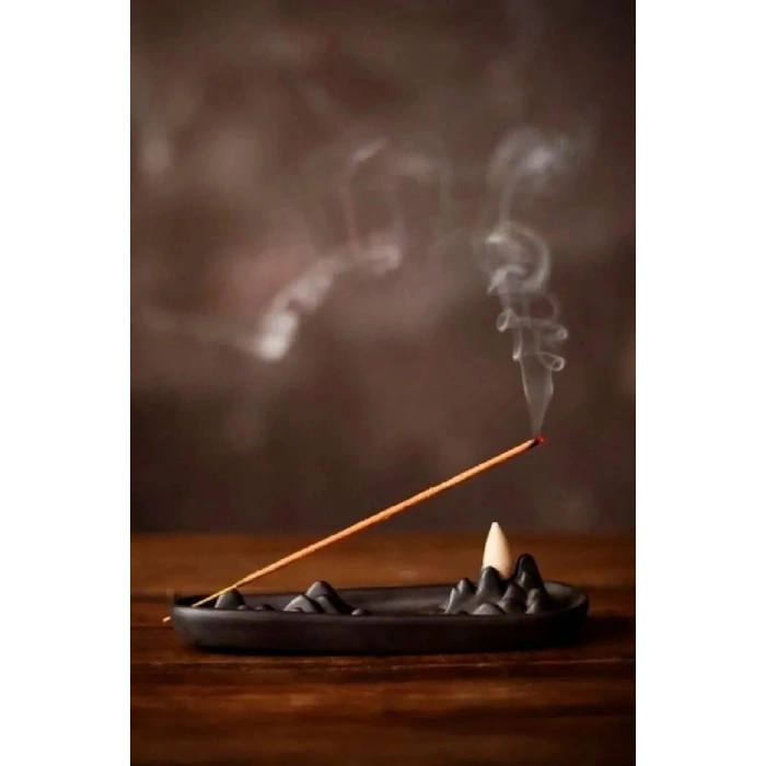 Tedi Sanat TediSanat Yeşil Kurbağa Çubuk Tütsülük (20 ADET TÜTSÜ HEDİYELİ)