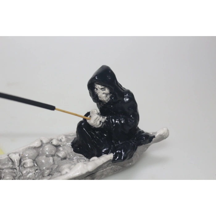 Tedi Sanat Azrail Kuru Kafa Çubuk Tütsülük 20 adet çubuk TÜTSÜ HEDİYELİ