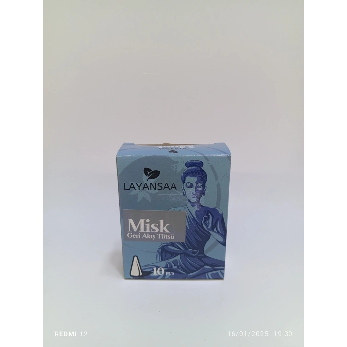Tedi Sanat Misk Geri Akış Tütsü 30 Adet (3 Kutu) Layansaa