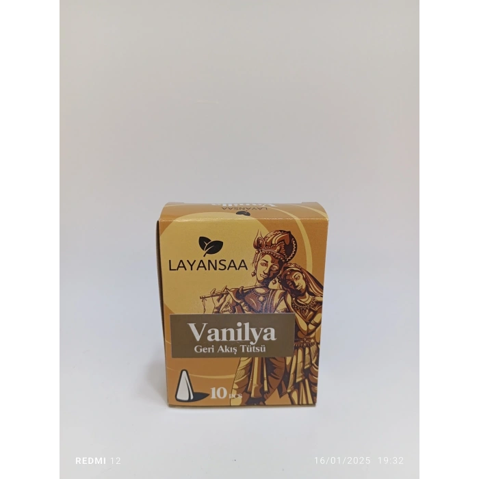 Tedi Sanat Geri Akış Tütsü Vanilya 30 Adet(3 Kutu) Layansaa
