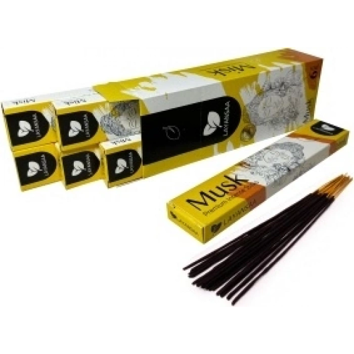 Tedi Sanat Layansaa Çubuk Tütsü Musk 60 Adet (3 Paket) Misk