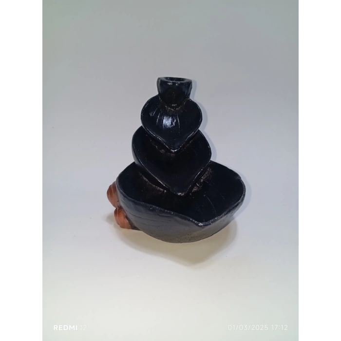 Tedi Sanat Yaprak Tütsülük (10 Adet Tütsü Hediyeli) Geri Akışlı Tütsülük Buhurdanlık