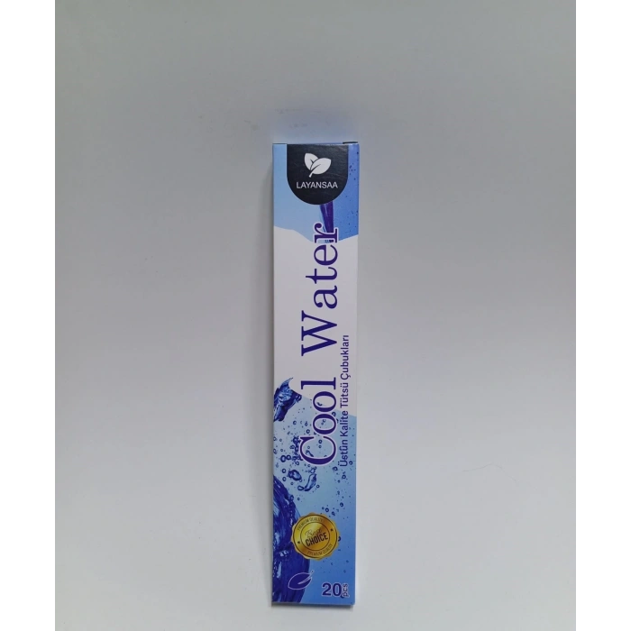 Çubuk Tütsü Cool Water 20 Adet (1 Paket) Layansaa