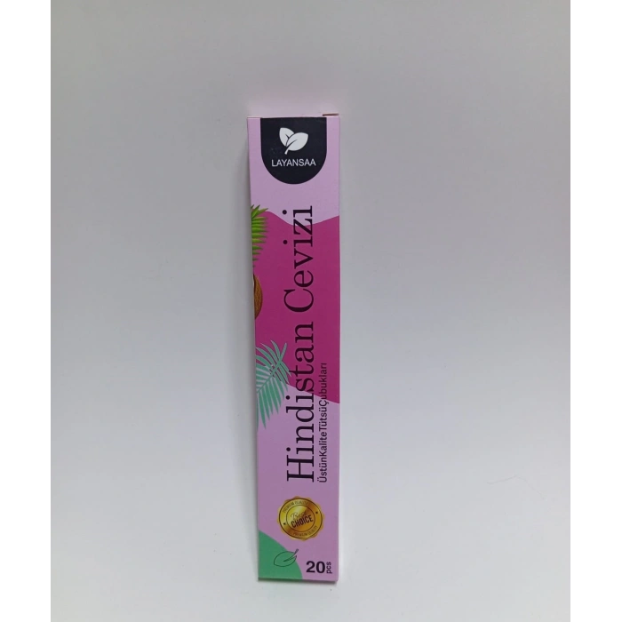 Çubuk Tütsü Coconut (Hindistan Cevizi) 20 Adet (1 Paket) Layansaa