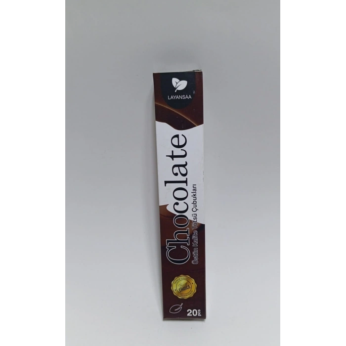 Tedi Sanat Çubuk Tütsü Çikolata 20 Adet (1 Paket) Layansaa