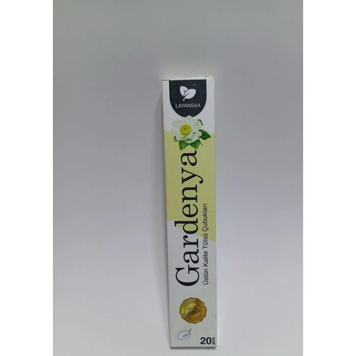 Tedi Sanat Çubuk Tütsü Gardenya 20 Adet (1 Paket) Layansaa