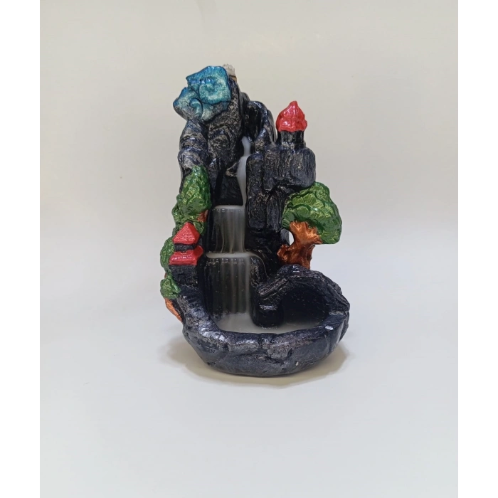 Şatolu Dağ Şelale Geri Akış Tütsülük (10 Adet Tütsü Hediyeli) Buhurdanlık Oda Kokusu