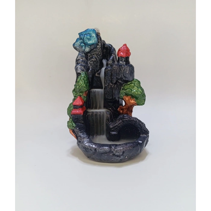 Şatolu Dağ Şelale Geri Akış Tütsülük (10 Adet Tütsü Hediyeli) Buhurdanlık Oda Kokusu