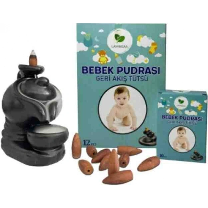 Tedi Sanat Tütsü Geri Akış Bebek Pudrası 1 Kutu (10 Adet)