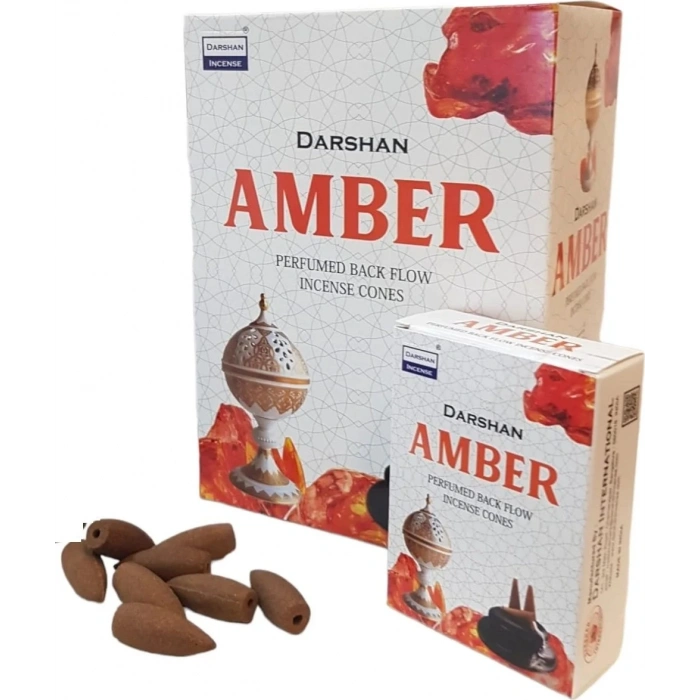 Darshan International Darshan Amber Şelale Geri Akışlı Tütsü