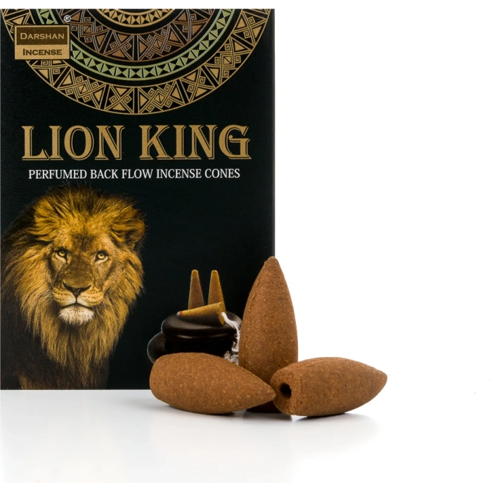 Darshan Lion King Geri Akış Tütsü - Şelale Tütsü