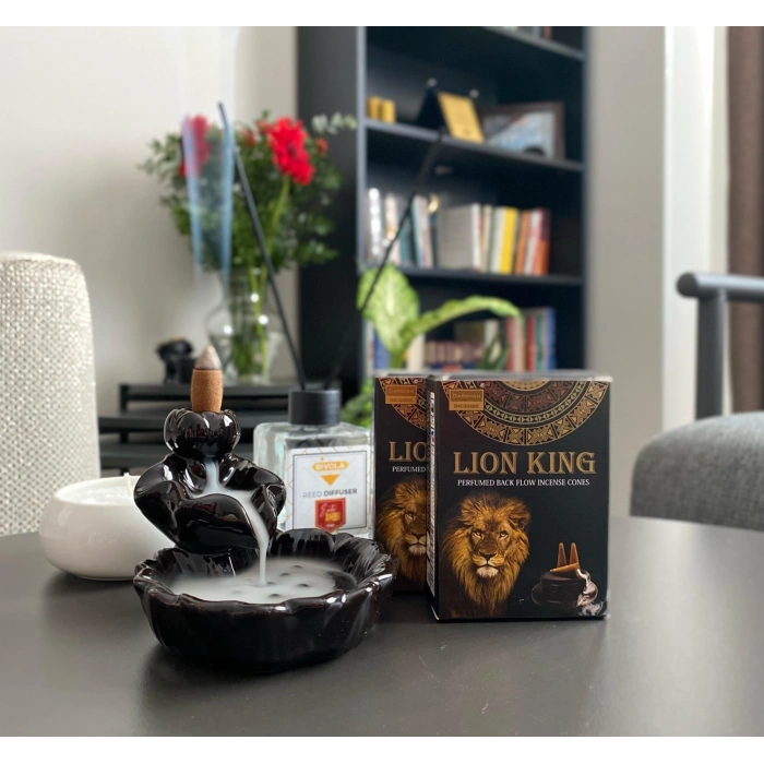 Darshan Lion King Geri Akış Tütsü - Şelale Tütsü