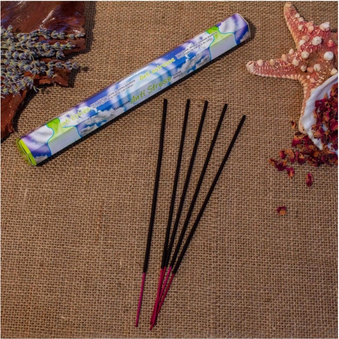 Darshan International Anti Stress Hexa 20li Çubuk Tütsü (1 Saate Kadar Yanma Süresi)