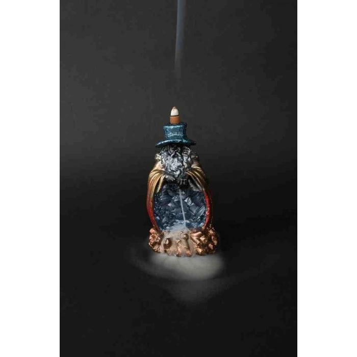 Tedisanat Büyücü Gandalf Geri Akış Tütsülük  | Backflow Tütsülük (10 Adet Tütsü Hediyeli)