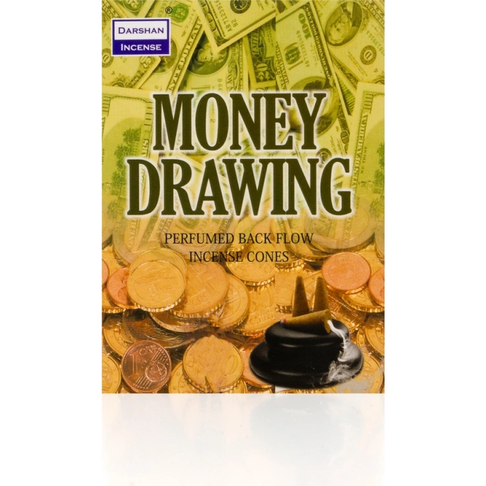 Darshan Money Drawing Geri Akış Tütsü