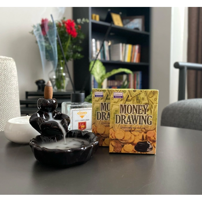 Darshan Money Drawing Geri Akış Tütsü